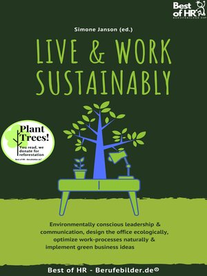 cover image of Live & Work Sustainably